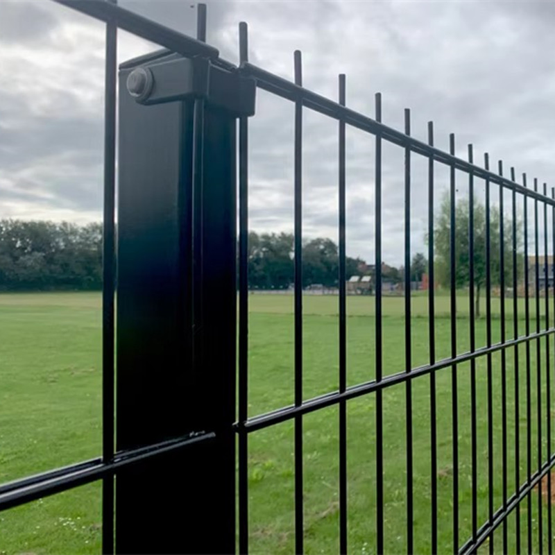 Manufacture High Quality Galvanized Fence Panels 2D Double Wire Fence 656 868 Mesh Galvanized Fence Panels