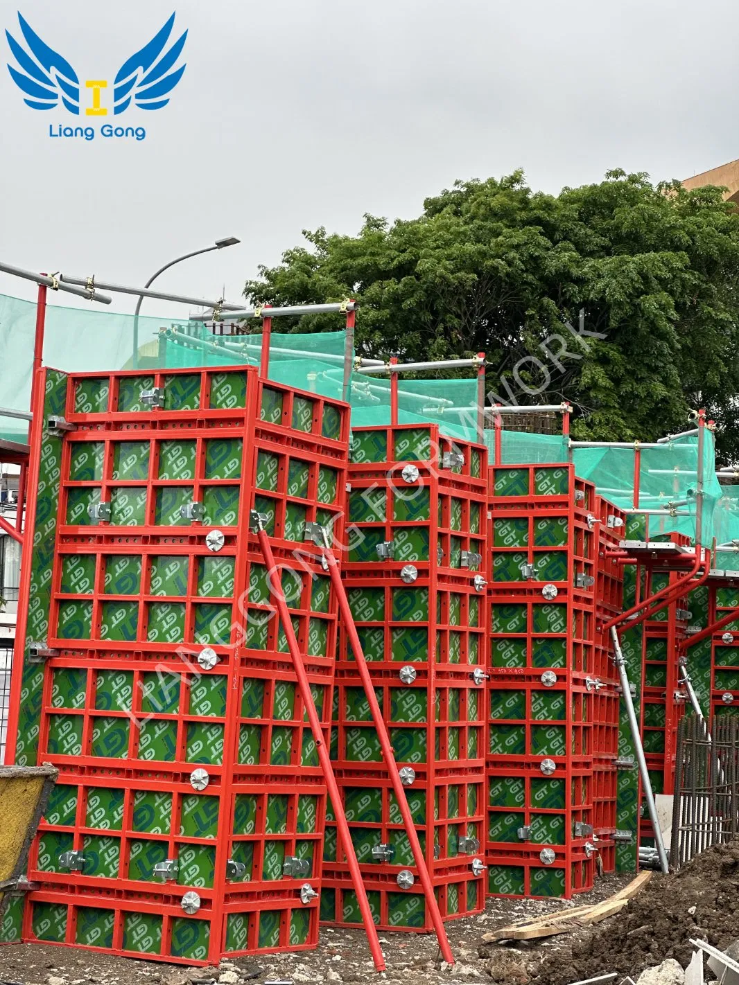Lianggong Reusable Adjustable Steel Frame Formwork for Slab Wall and Column Formwork