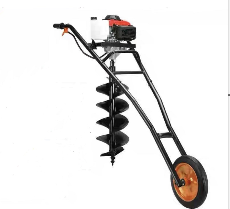 High Performance 144F Engine,53CC Petrol Earth Auger Hole Digger for Drilling