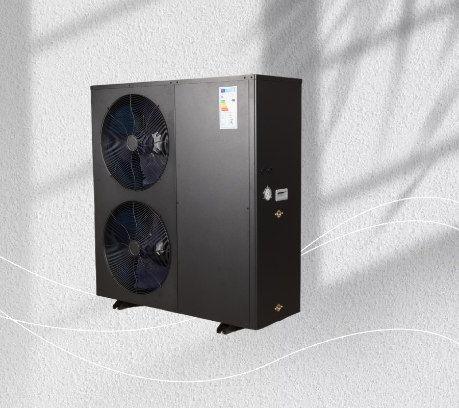 Guangteng WiFi Air to Water Heat Pump R290 Eco-Friendly Monoblock Unit Featuring Heating Cooling 75° C Instant Dhw Production