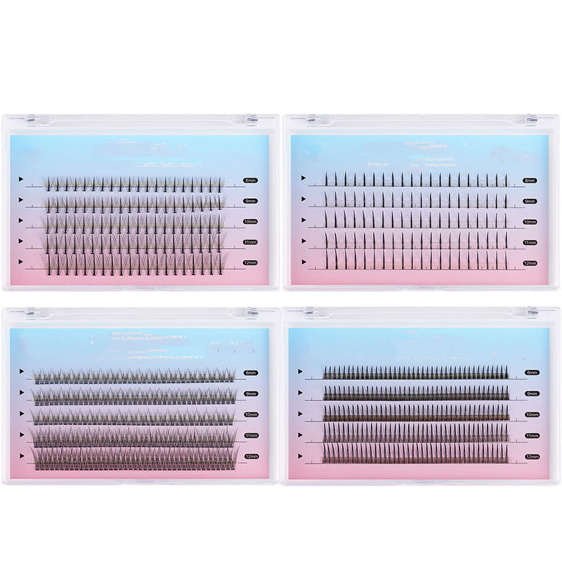 Wholesale Natural Simulation Fine Black Mutiple Style Fashion False Eyelashes