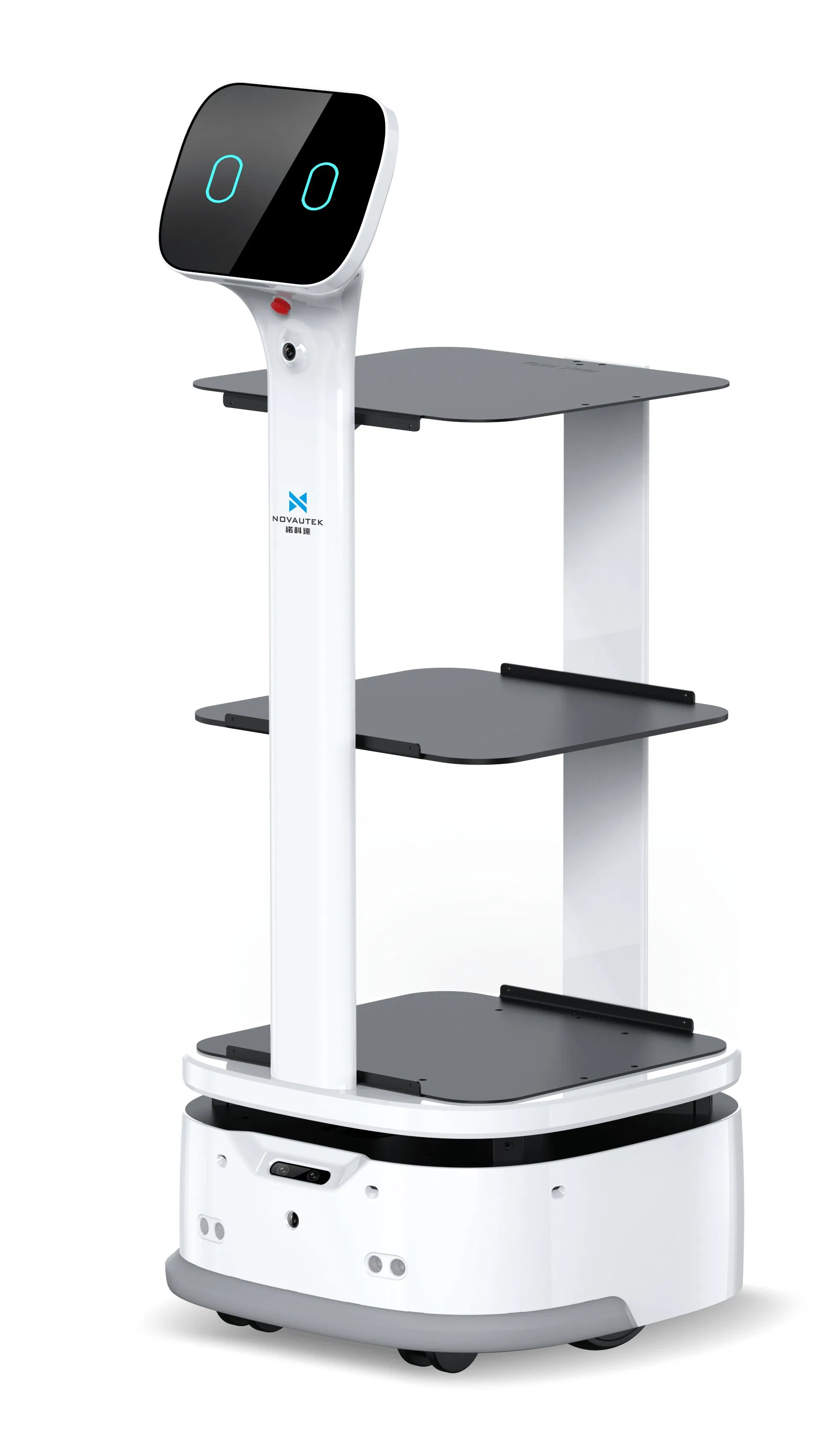 All-in-One Indoor Food Delivery with Smart Tray, Obstacle Avoidance, and Efficient Route Planning Food Delivery Robot