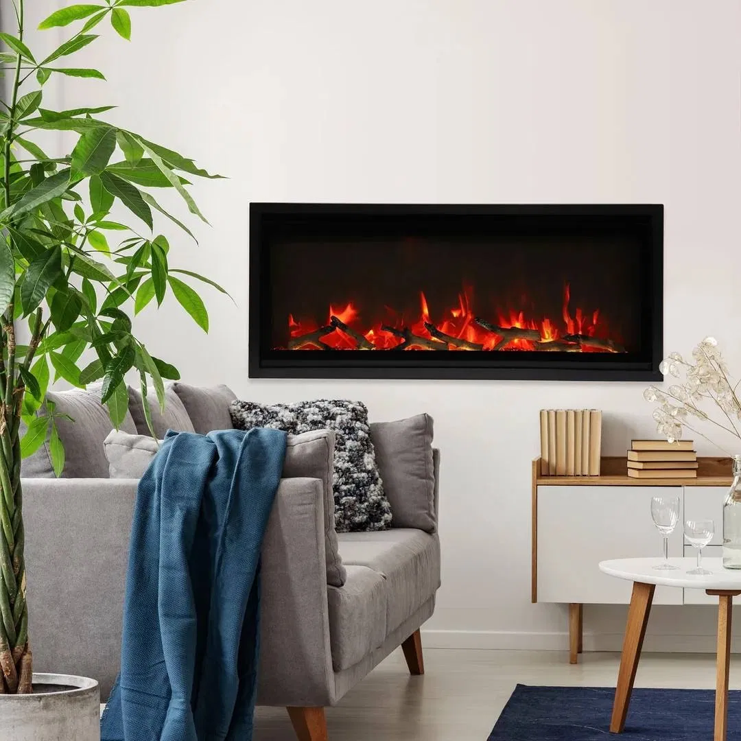 Home Appliance Decorative Freestanding 3D Electric Fireplace with Mantel