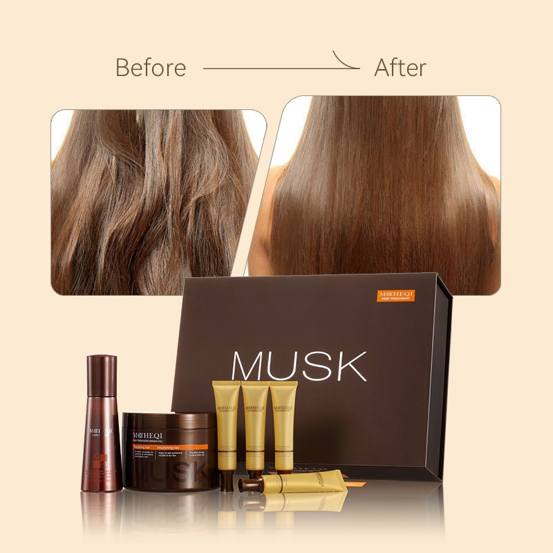 Private Label Hair Essence Lotion Hair Mask Hair Treatment Set Nourishing Repair Care Kit