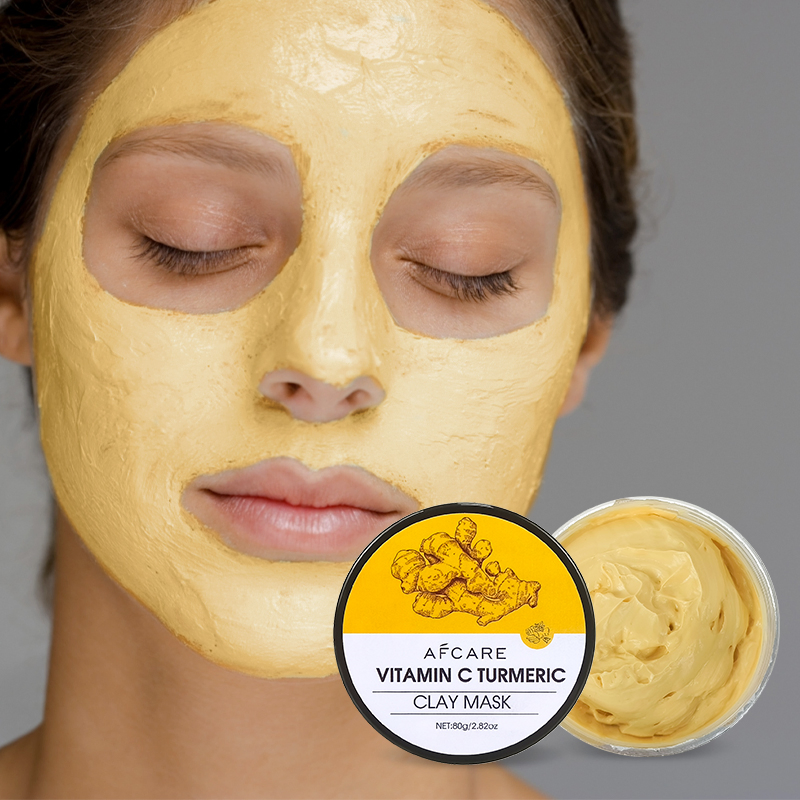 Deep Cleaning Anti-Acne for Turmeric Clay Face Mask Women with Sensitive Skin