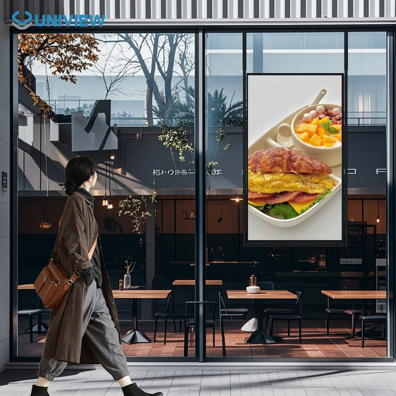 Двусторонний LCD-дисплей Uniview U1500P для витрин, 65 дюймов