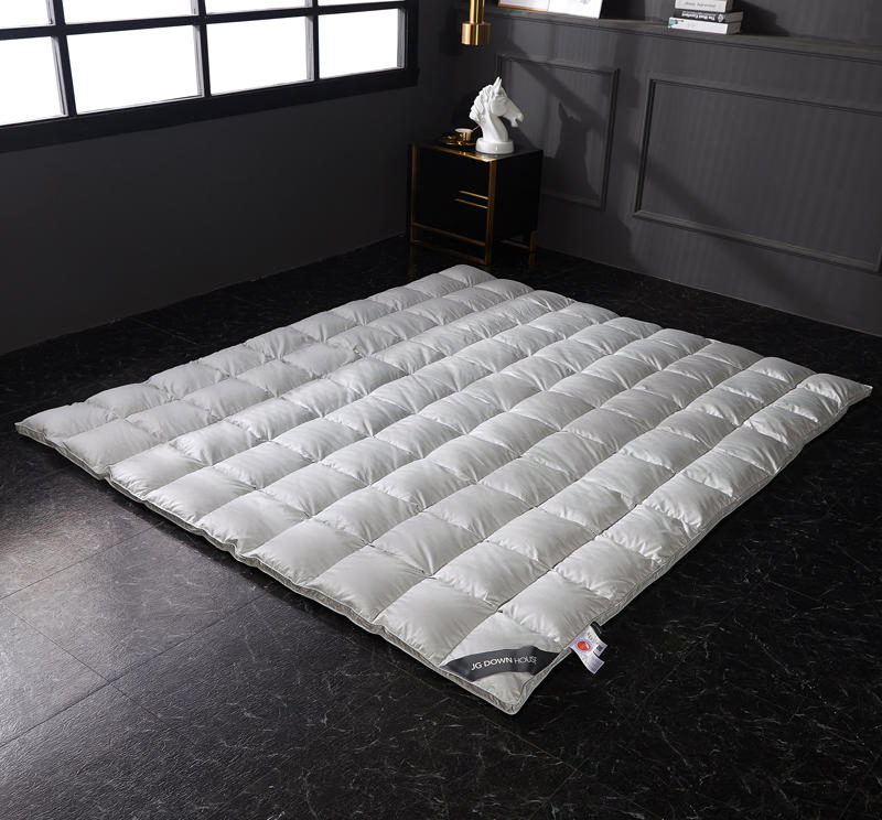 Double Bed Five-Star Hotel Goose Down Comforter Egyptian Cotton Sateen Comfortable