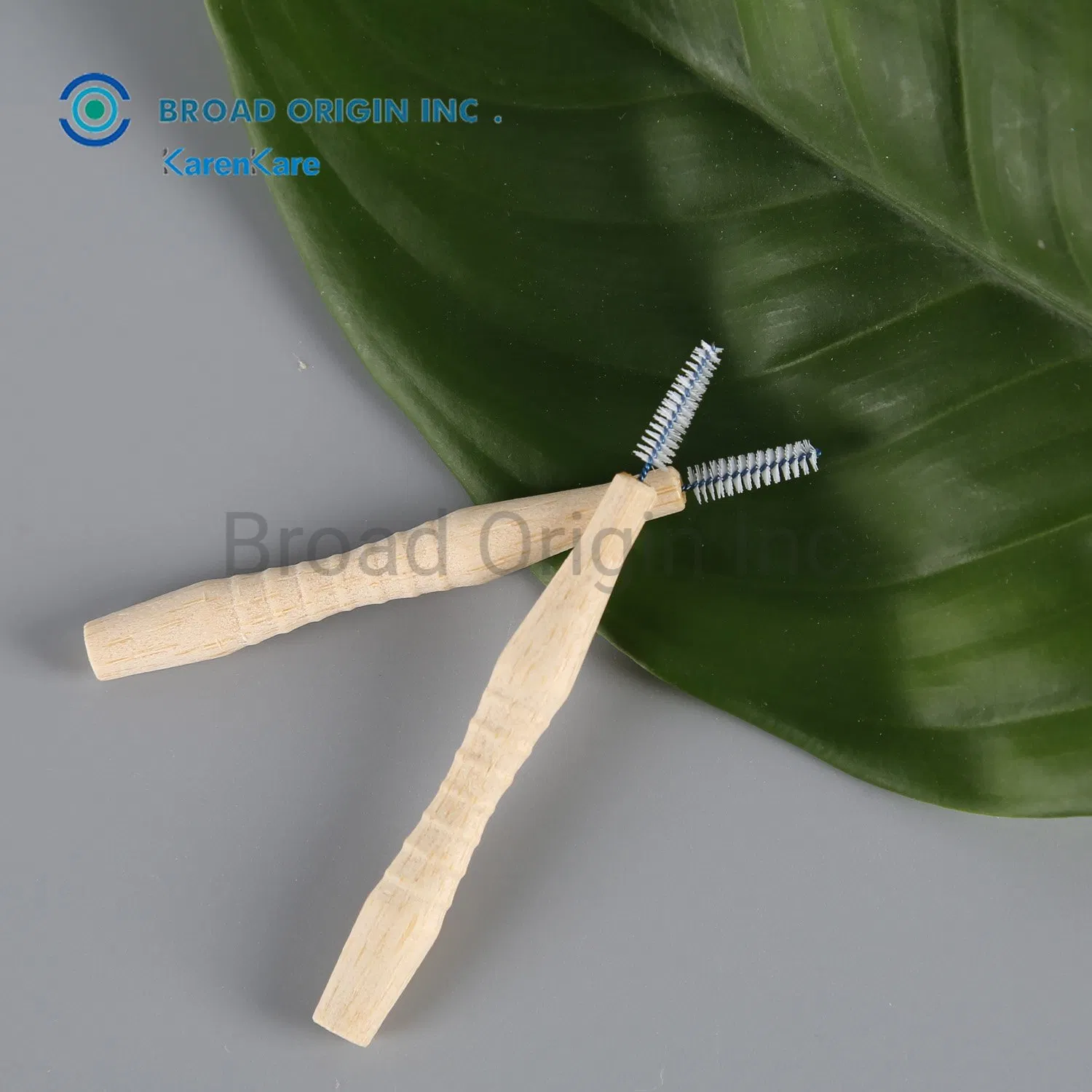 Eco Friendly Biodegradable Bamboo Tooth Pick Biodegradable Bamboo Interdental Tooth Brush (Style 2)