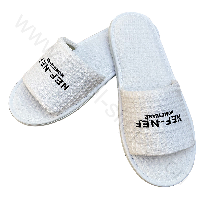 Premium Hotel Waffle Slippers for Cozy Relaxation Experience