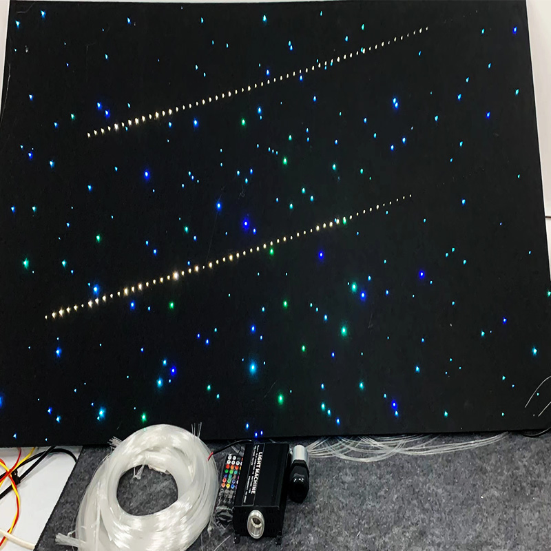 Светодиодный потолочный светильник 'Метеоритный дождь' RGBW 16Вт