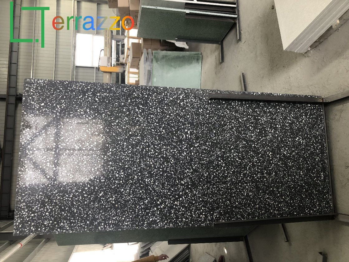 Economic and Environmental Building Materials Large Decorative Wallboard Terrazzo Brick