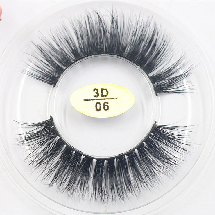 3D Mink Eyelashes Natural Long False Lashes Full Strip Lashes