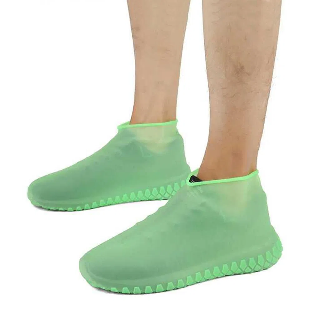 30% off OEM/CE Certification Rain Coat Silicone Shoe Cover Durable Waterproof Outdoor Anti-Slip Reusable Rubber Waterproof Shoe Cover