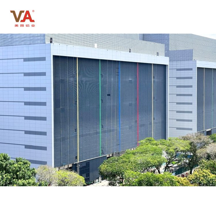 Durable High-Efficiency Louver Curtain Wall System for Modern Buildings