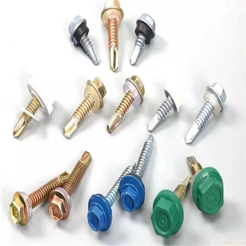 China Wholesale Hex Head Self-Drilling Screws DIN7504 Hexagon Roof Rubber Washers Self Drilling Screw Metal Tek Roofing Screw