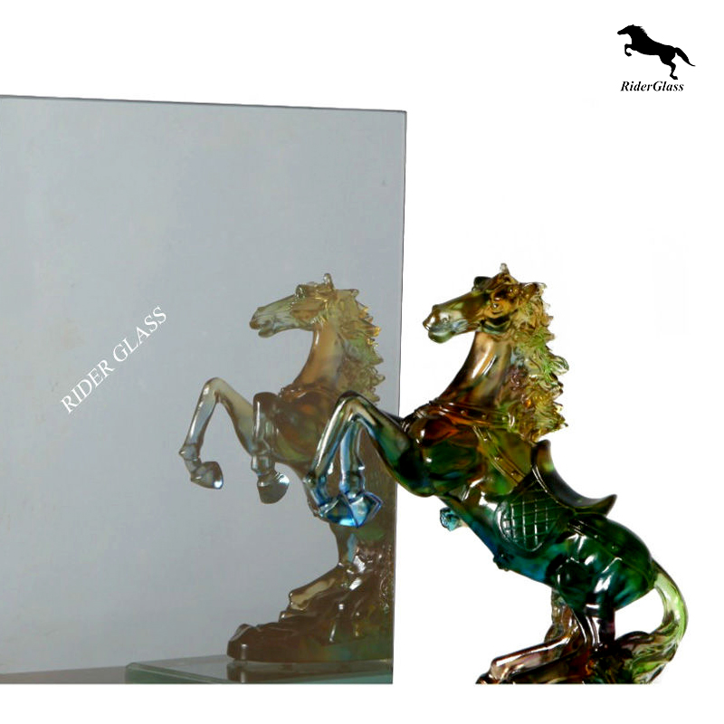 4mm 5mm 6mm Colors Reflective Glass