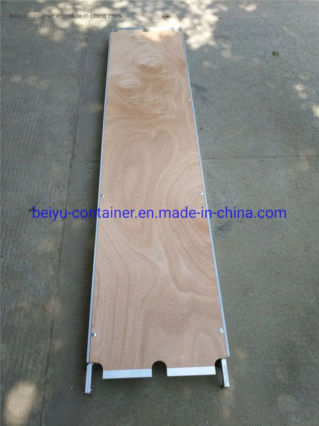 Container Spare Part Aluminum Scanfold with Step and Ladder