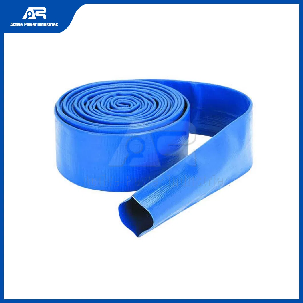 Active-Power Industries Layflat Water Hose Manufacturing China Medium Duty (6Bar) PVC Layflat Hoses at Affordable Rates
