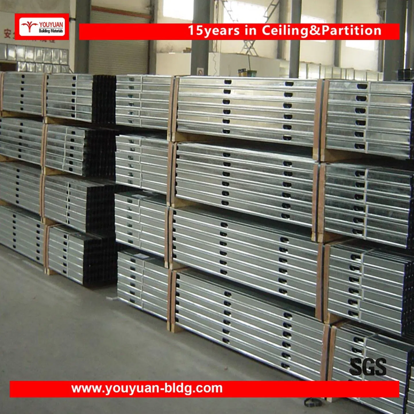 Canal De Enrasado De Techo De Suspension