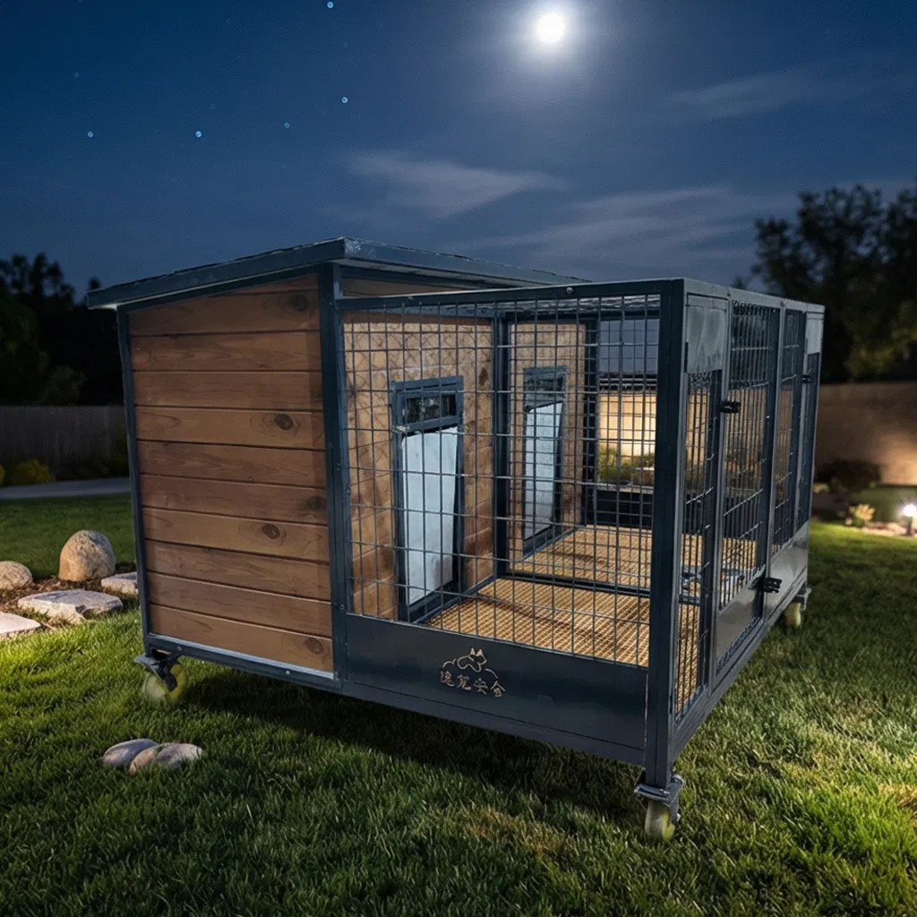Four Seasons Super Large Luxury Wooden Dog House Windproof and Waterproof