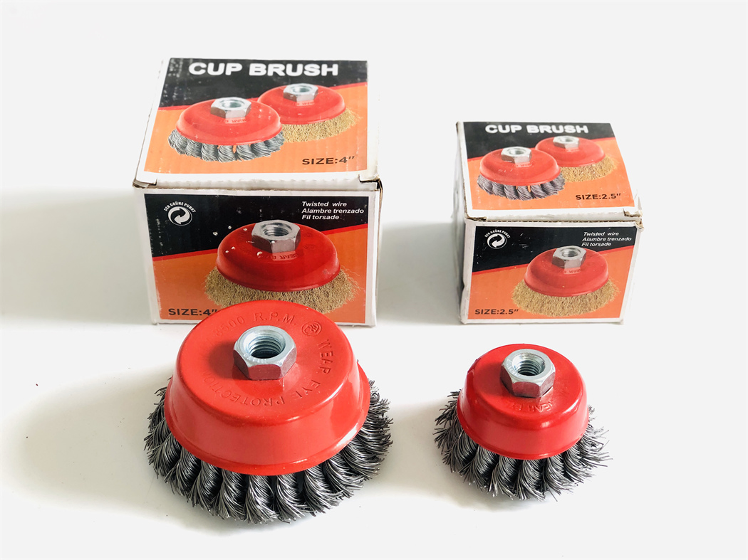 Проволочная чашечная щетка 100мм M14-2 для удаления ржавчины