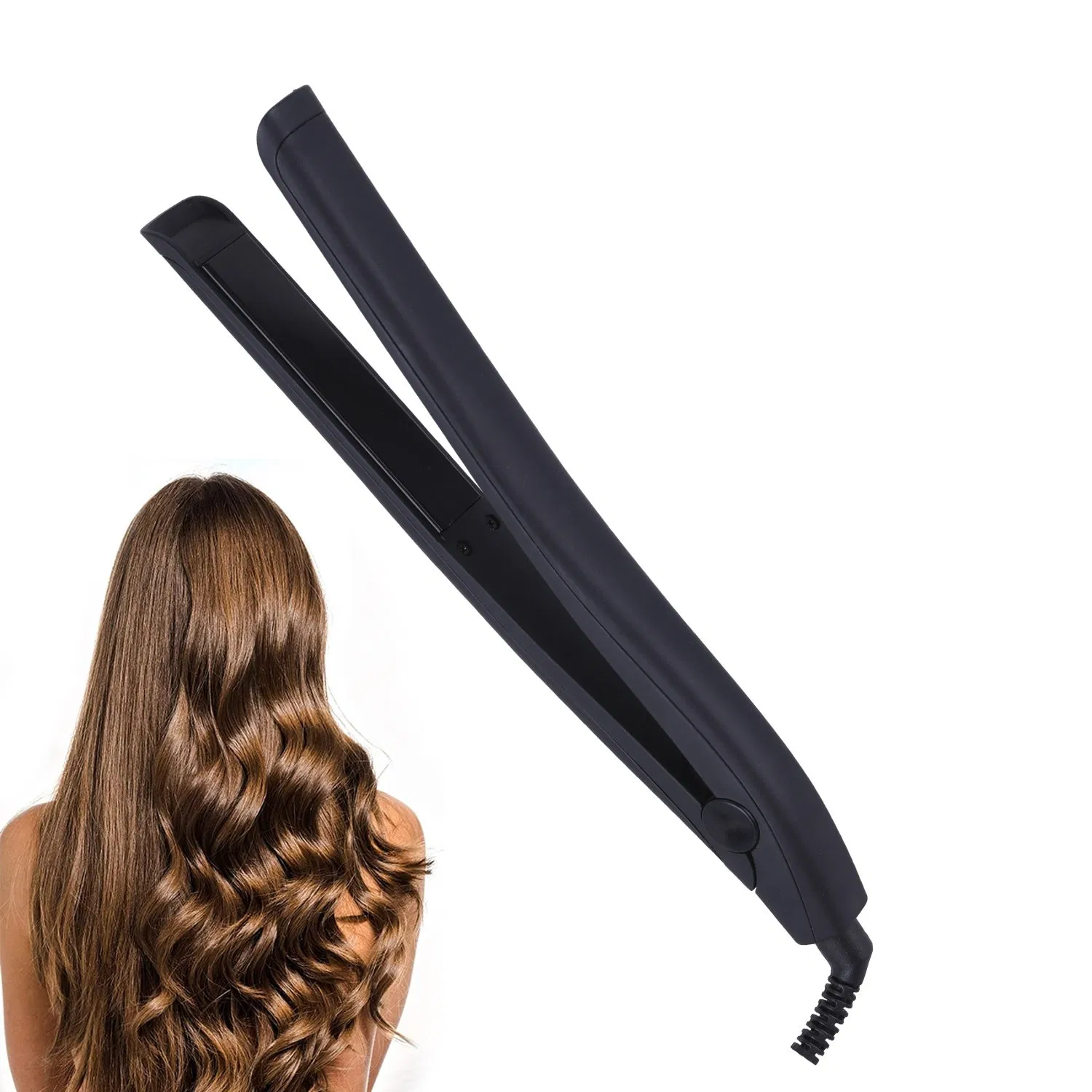 2 in 1 Hair Curler Professional Customized Flat Iron Hair Straightener