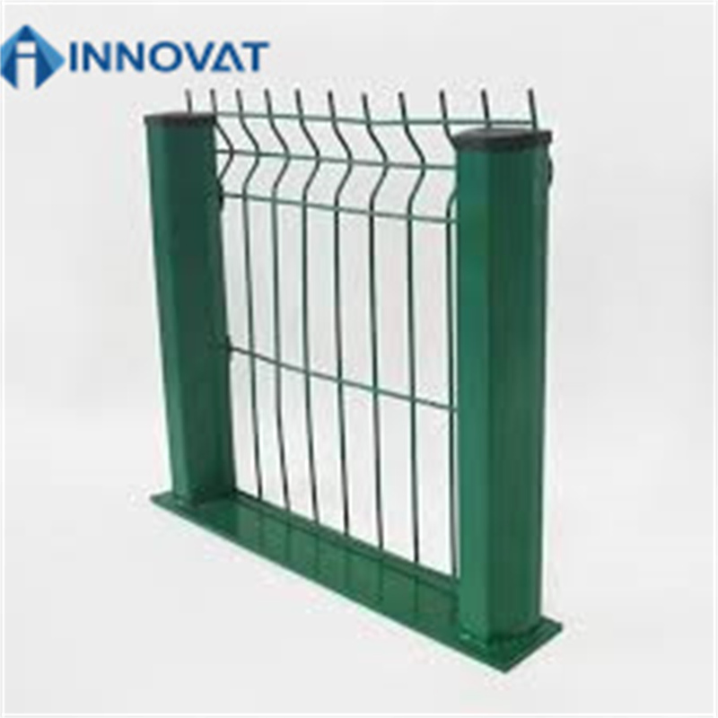Powder Coated Garden Curved Welded Wire Mesh Fence