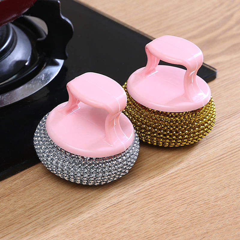 Eco-Friendly Oil-Free Cleaning Ball Brush for Home Use