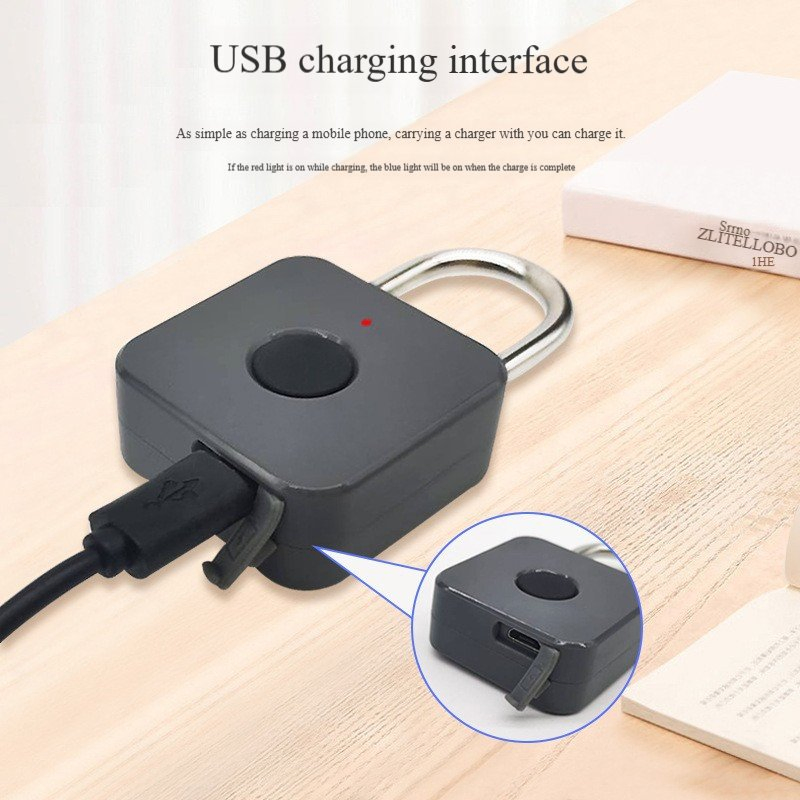 Anti-Leakage Electronic Bluetooth Padlock Confidential Transport Box Warehouse Door Bluetooth Lock