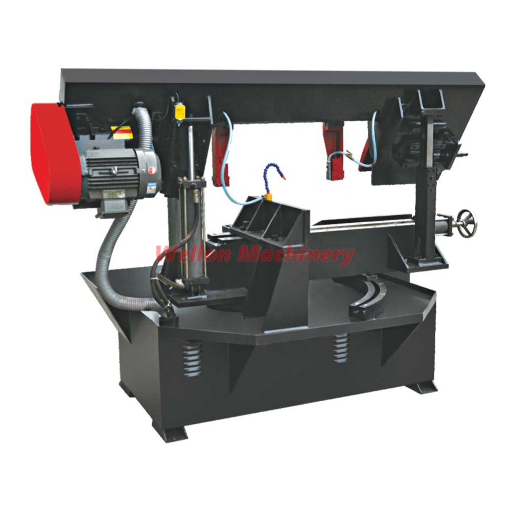 Станок ленточнопильный поворотный угловой GW4230/GW4235