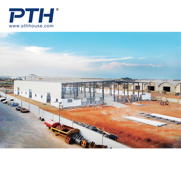 Low Cost Prefabricated Steel Structure Warehouse in Grenada, European Standard Prefab Warehouse Design