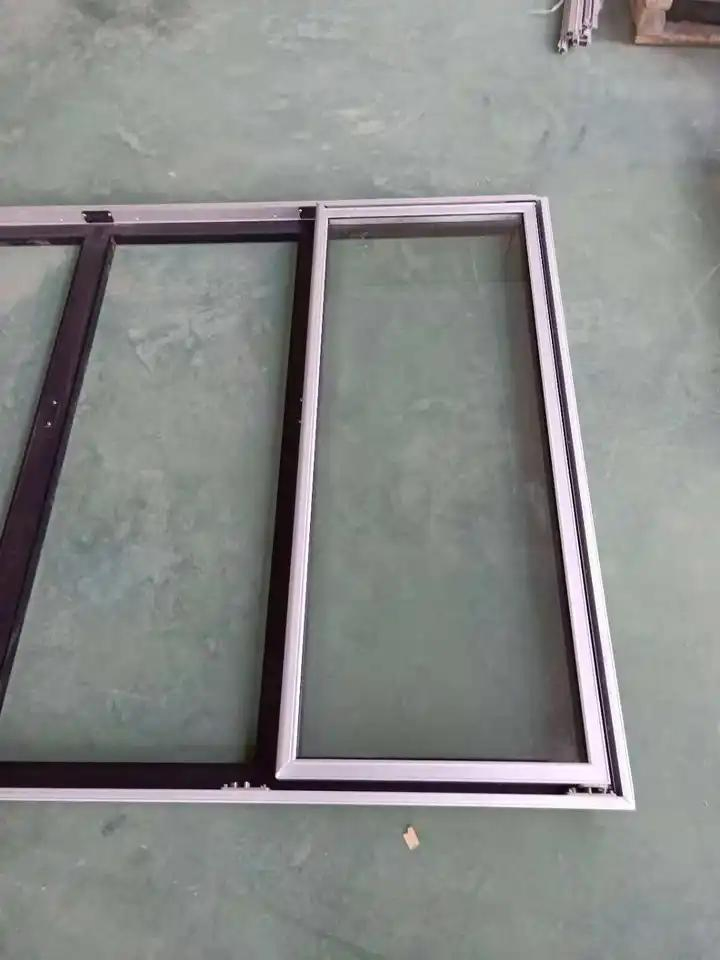Supermarket Beverage Walk in Cooler Glass Door with Frame