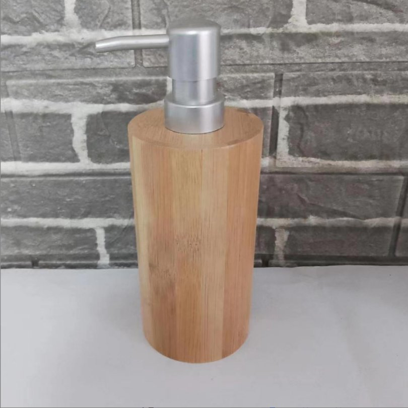 Bamboo Shower Shampoo Gel Jar