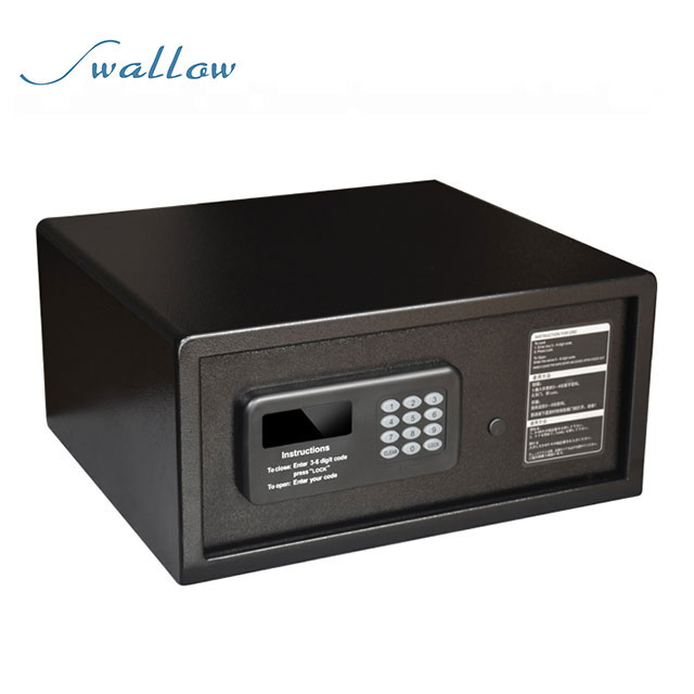 Security Safe Box-Electronic Digital Safe with Keypad and 2 Manual Override Keys-Swallow