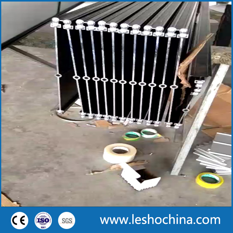 Professional Transparent Aluminium PC Bifold Door for Garage Beauty Store Drug Store