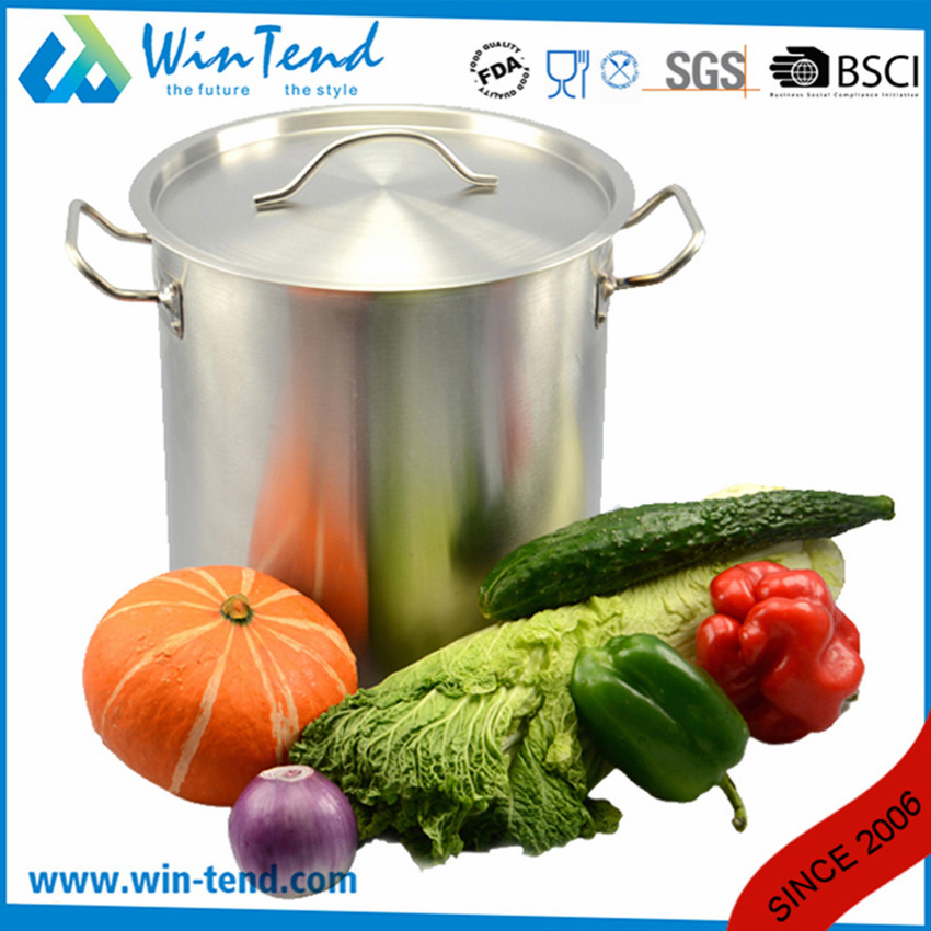 Hot Sale Restaurant Equipment Kitchen Stainless Steel Stock Pot