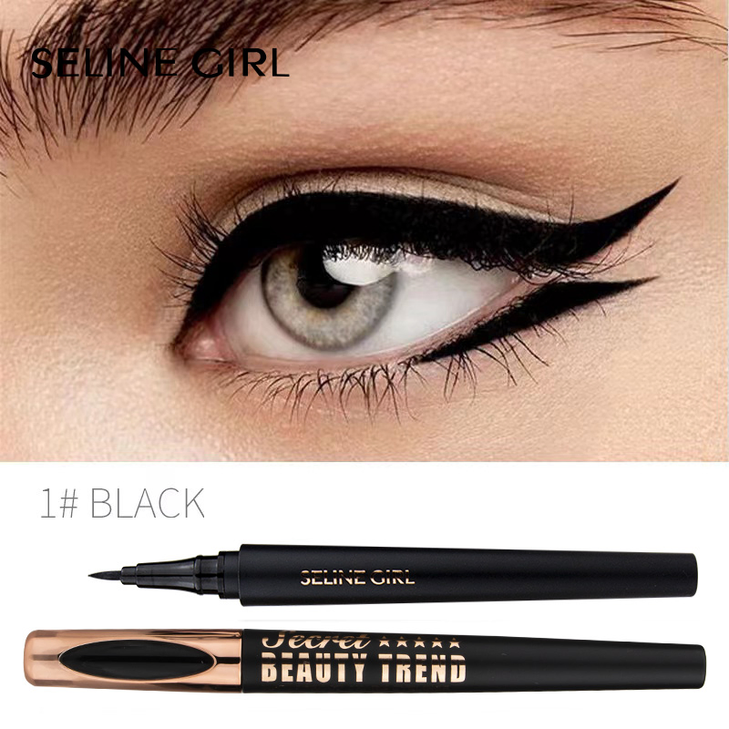 Seline Girl 1.6g 24 Hours Long-Lasting Black Waterproof Eyeliner Pen