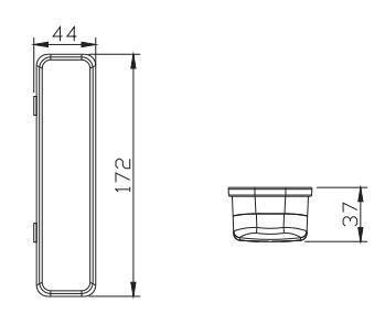 Smart Lock for Swing Door by Fingerprints, IC Card & Password