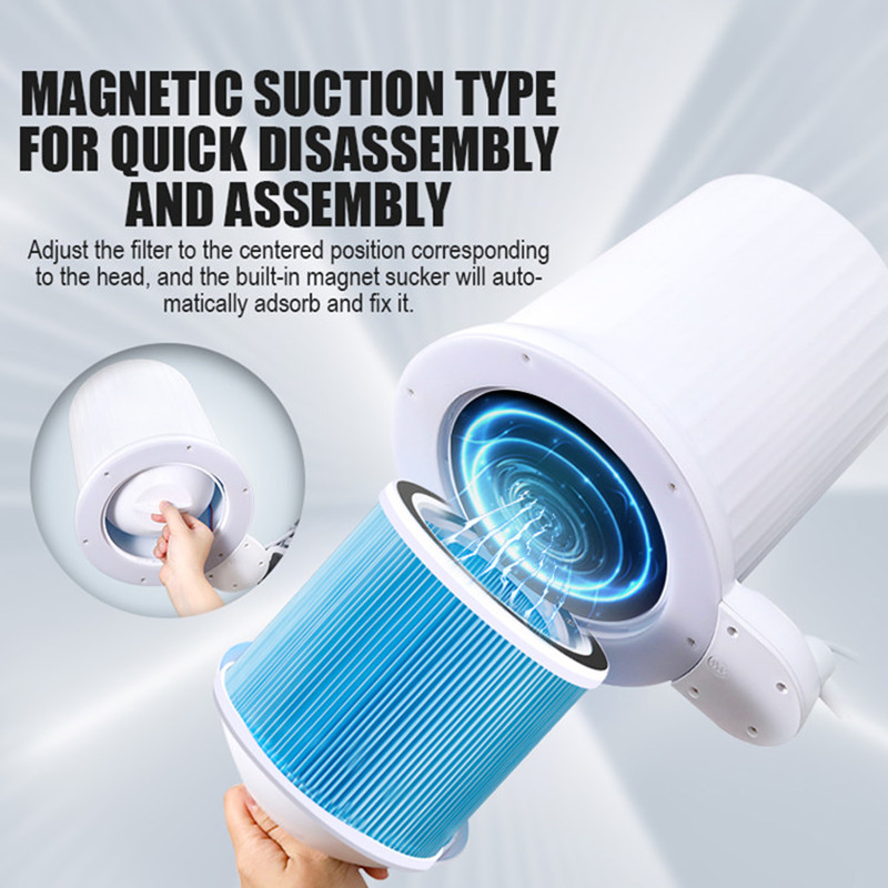 Powerful Quiet Professional Manicure Pedicure Vacuum Cleaner Nail Dust Collector for Salon