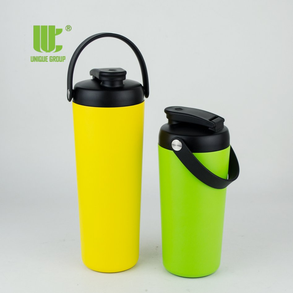 Термос-шейкер для протеина 16oz/24oz, вакуумный