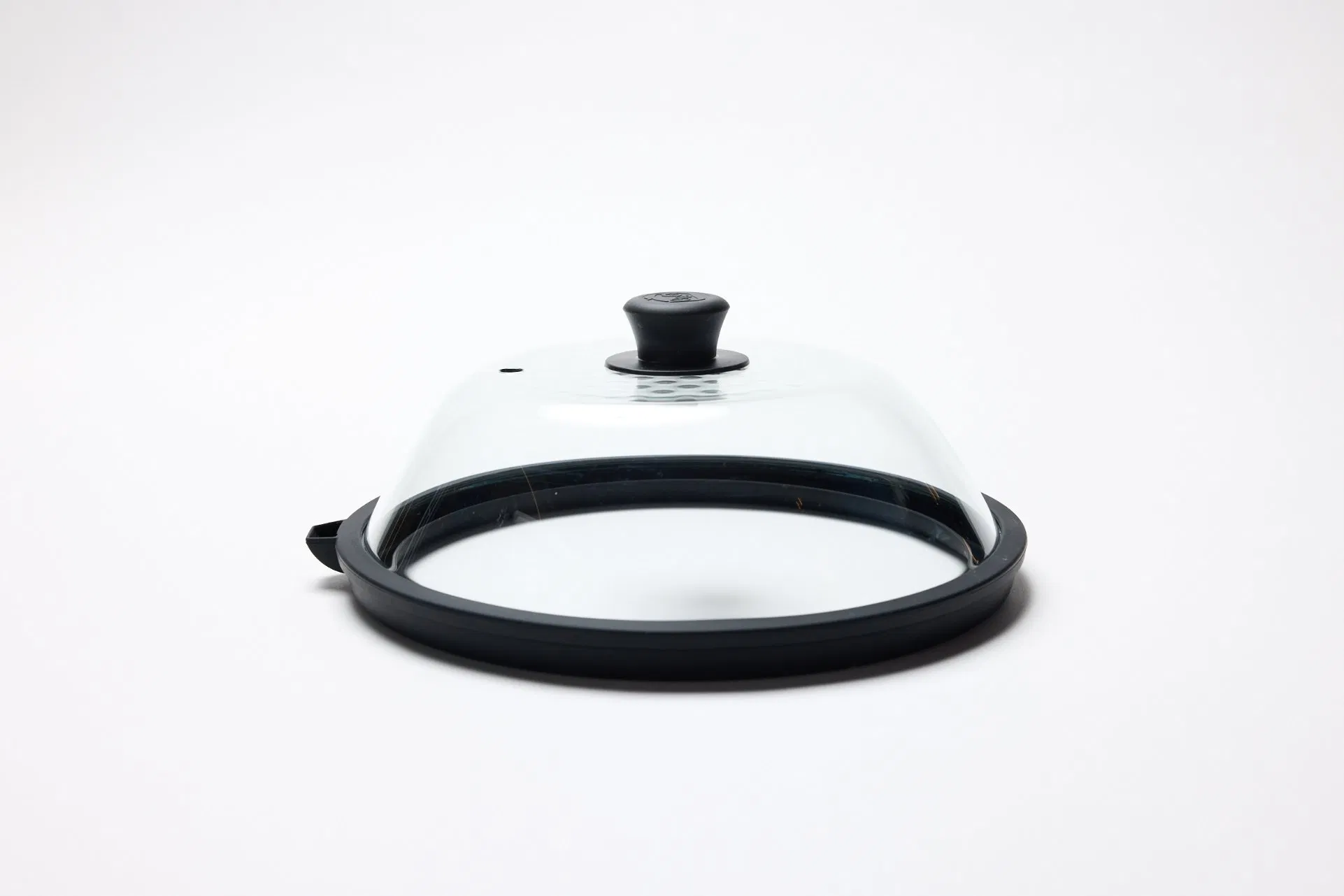 Durable Kitchenware Microwave Splatter Guard Emu-Hf with Tempered Glass Design