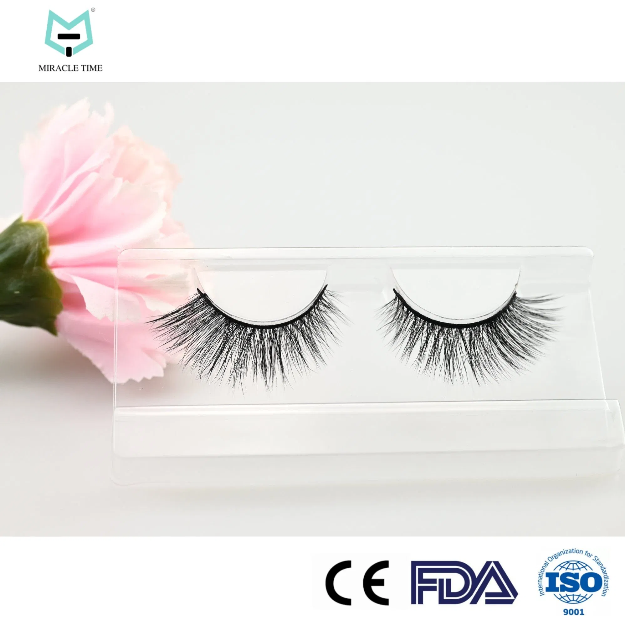 Mt Lashes China Wholesale Full Strip Natural Look Bushy 3D/5D Faux/Silk Mink False Eyelashes