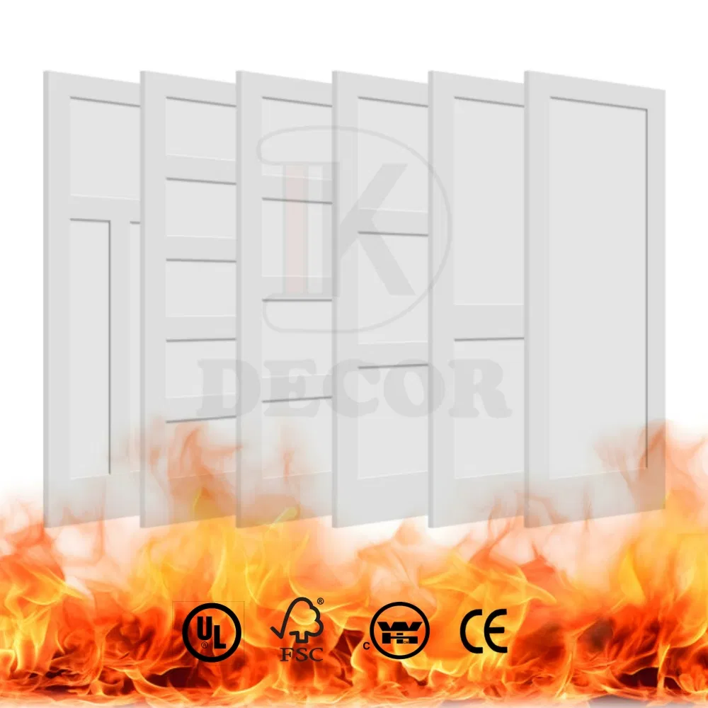 Affordable UL Certified Fire Rated Wooden Doors for USA