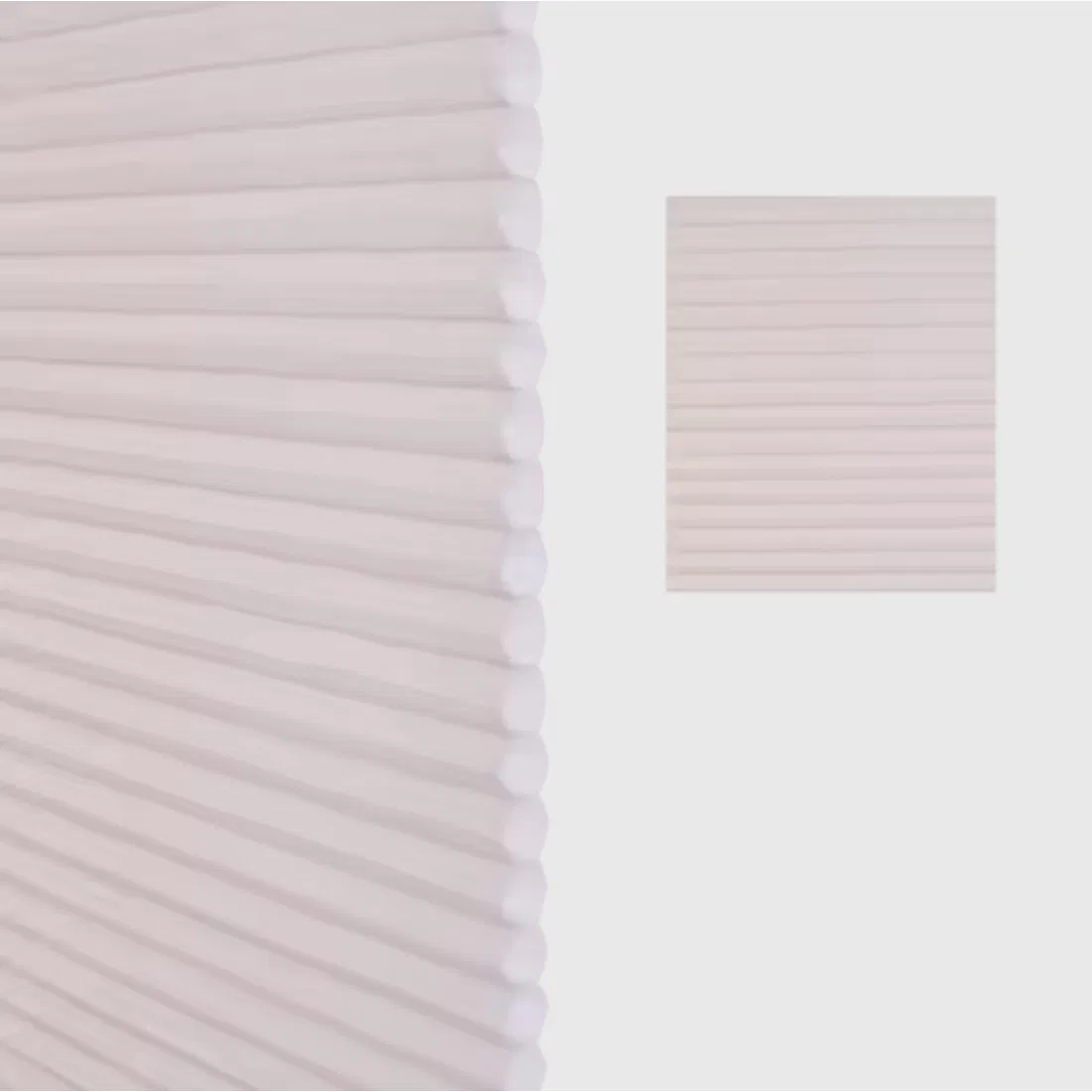 Vertical Non Woven Cordless Honeycomb Fabric for Child-Safe Window Coverings