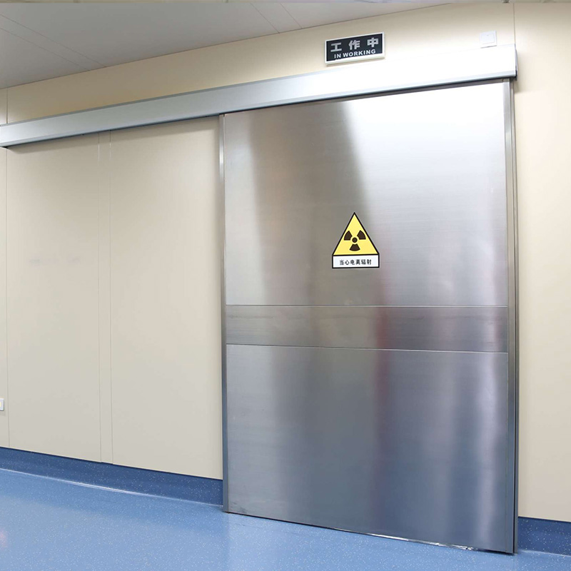 Finished Online Technical Support, Onsite Training Jinyi Glass Hospital Door