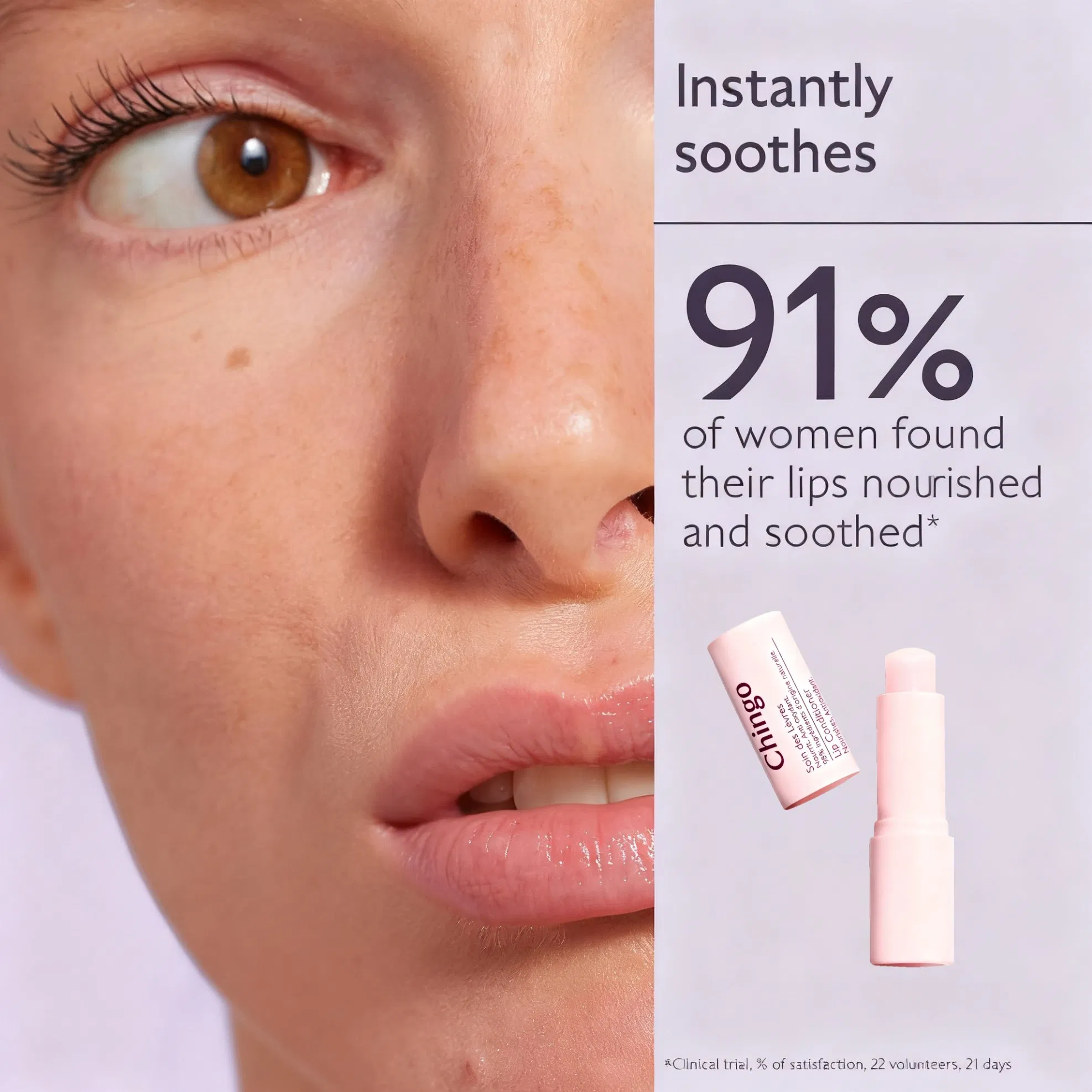 24h Moisturizing Lip Care Reduce Fine Lines Nourish Deeply Lip Balm