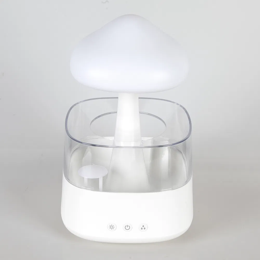 Yichen New Design 3 in 1 Aroma Diffuser Rain Cloud Mist Discharge Humidifier with 7 Changing Colors Night Light
