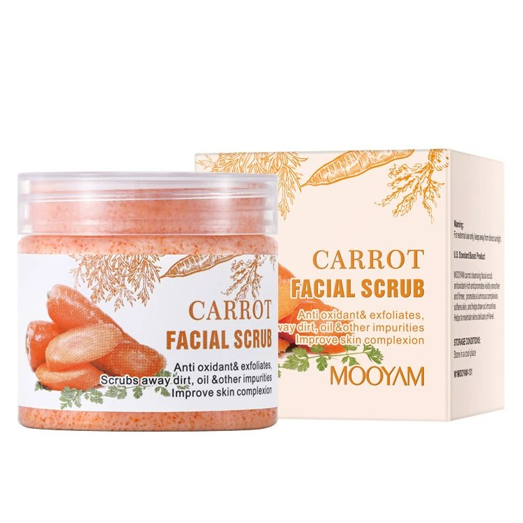 Organic Skin Brightening Exfoliating Face Body Scrub Deep Cleansing Lightening Turmeric Face Scrub