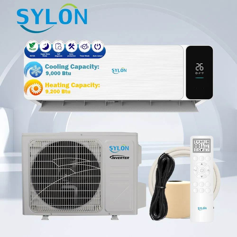 Sylon Brand 18000BTU Cooling Only R32 Gas Split Air Conditioner with Smart WiFi Control CE CB Saso Certifition for Middle East Market Home Use