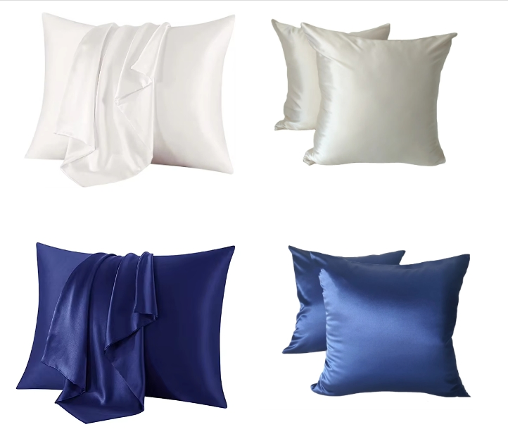 King Satin Pillowcase Hotel Pillow Cases Green Pillow Case Gray Pillow Cases